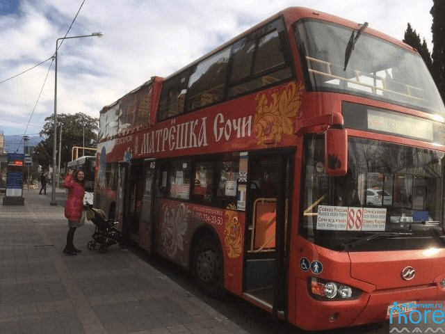 автобус матрёшка в Сочи